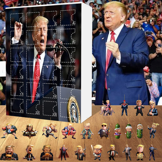 🎄🎄Christmas Calendar Blind Box (24 Days)-  Trump Christmas Customization